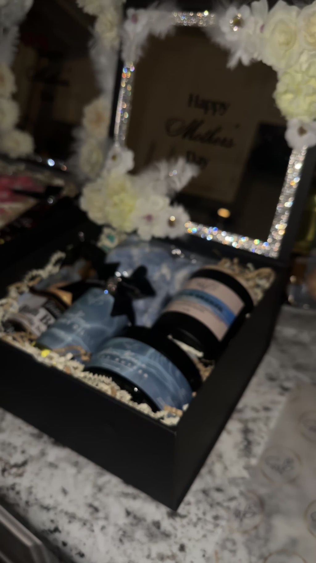 Limited Edition Mother’s  Day Gift Set | Wood-wick Candles | Luxury Moisturizing Body Butter | Deep Hydration Luxe Body Oil